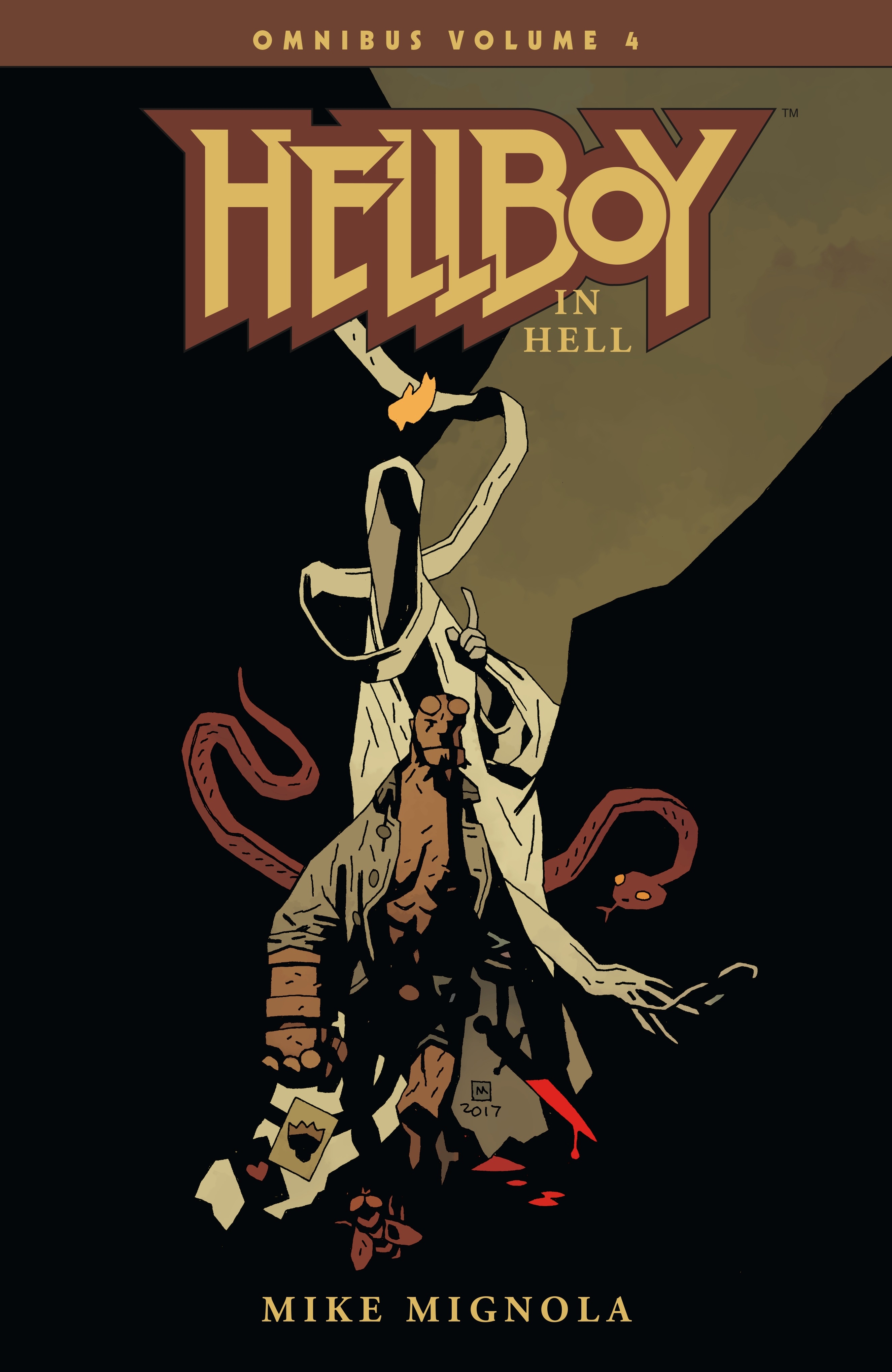 Book Cover of Hellboy: Omnibus Volume 4 - In Hell